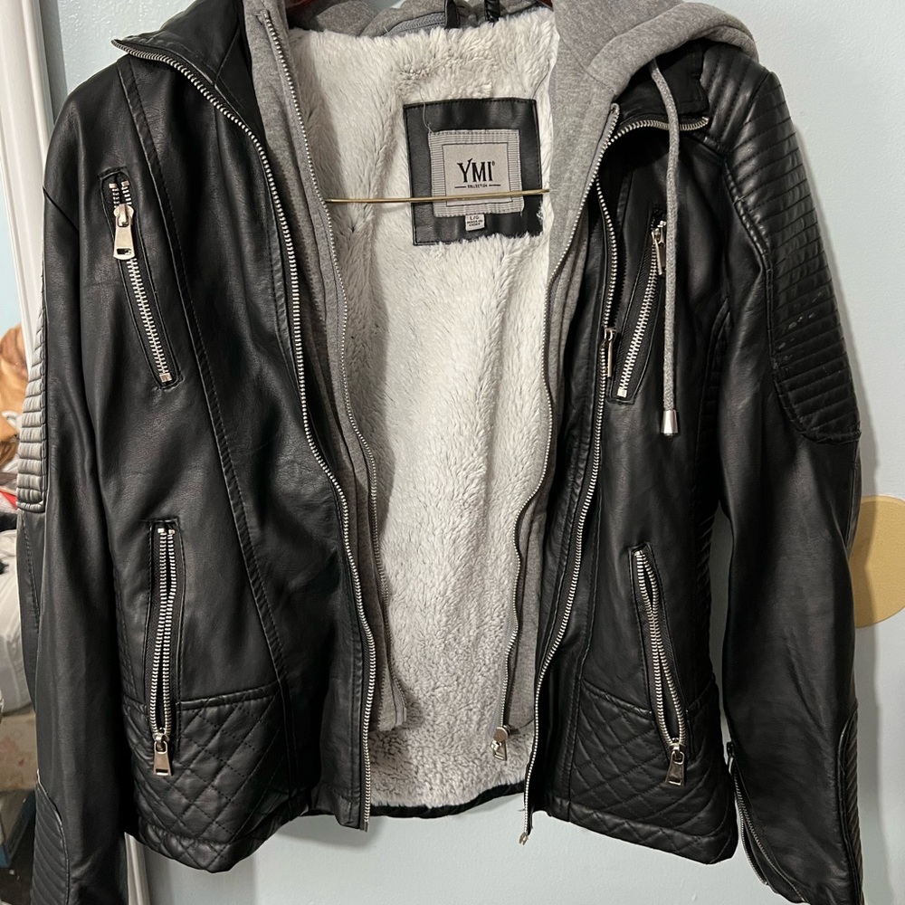 Leather jacket